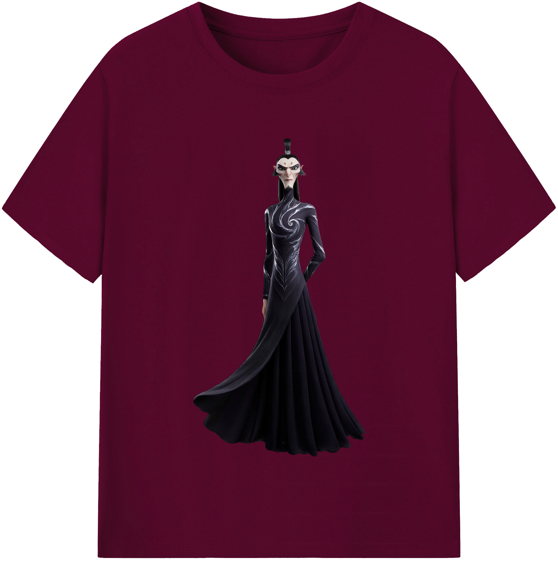 （画像用） Ne Zha 2 ナタ 魔童の大暴れ レディースカジュアルプリントTシャツ（綿100％）